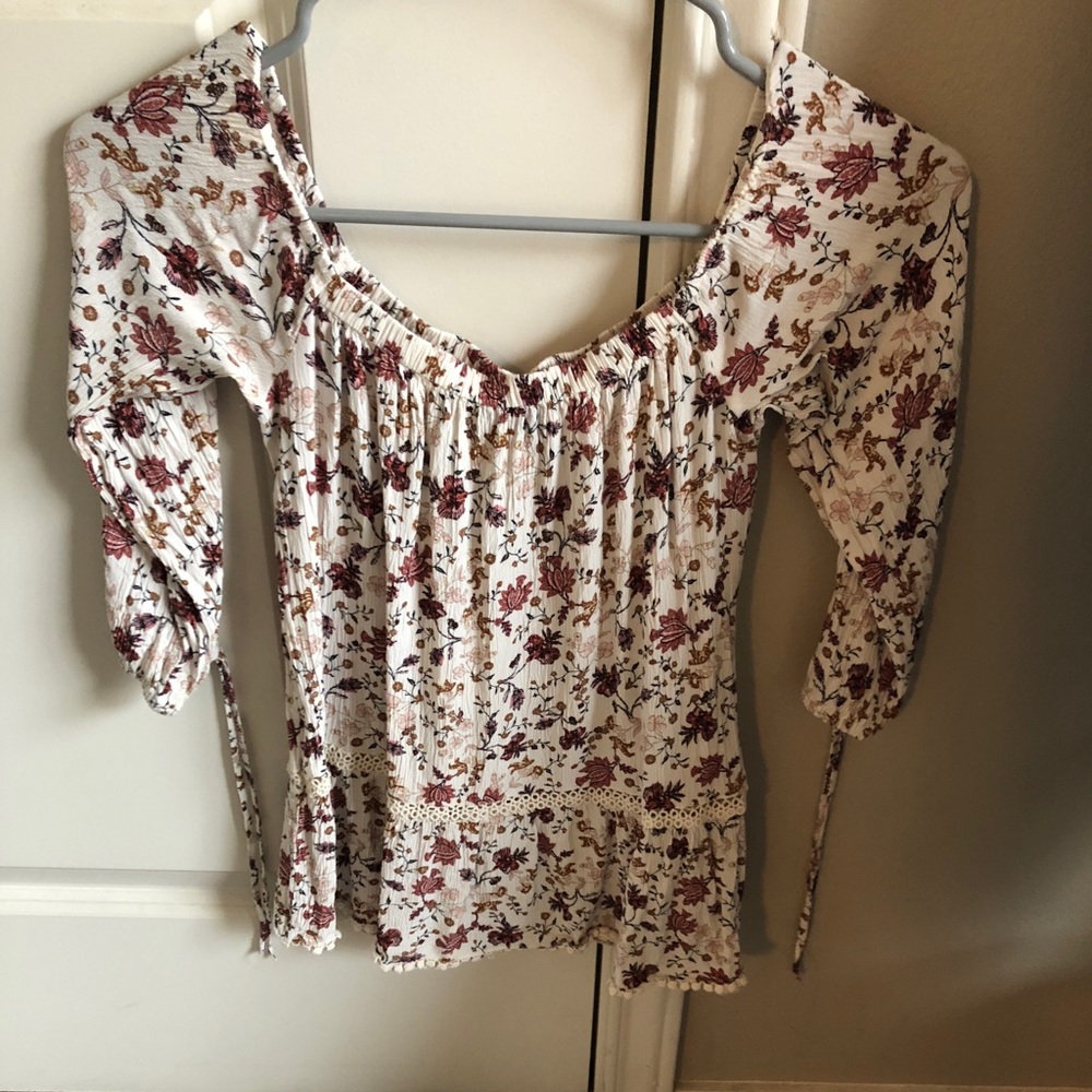 Off The Shoulder Long Sleeve